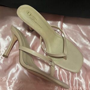 Nude Sandal Heels